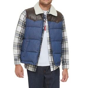 Men's Levi's Out West Mixed Media Vest